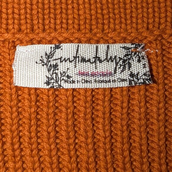 Intimately Free People | Favorite Swit Brami Crochet Crop Top in Rust | Medium - Picture 5 of 11